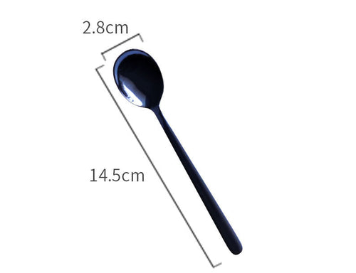 Golden spoon spoon coffee Nordic spoon stirring