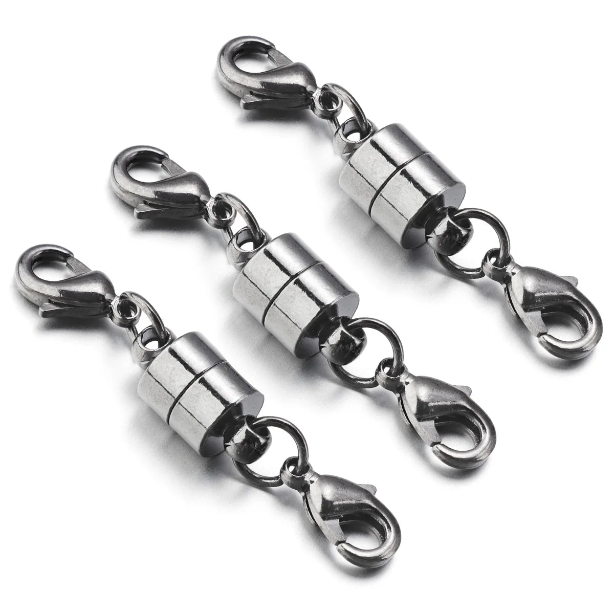 5Sets/Lot Magnetic Clasps With Lobster Clasps For Jewelry Making DIY Bracelet Necklace Magnet Clasp Connector Buckle Fasteners